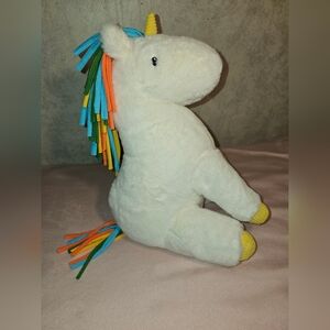 Rainbow Mane Unicorn Plush Toy